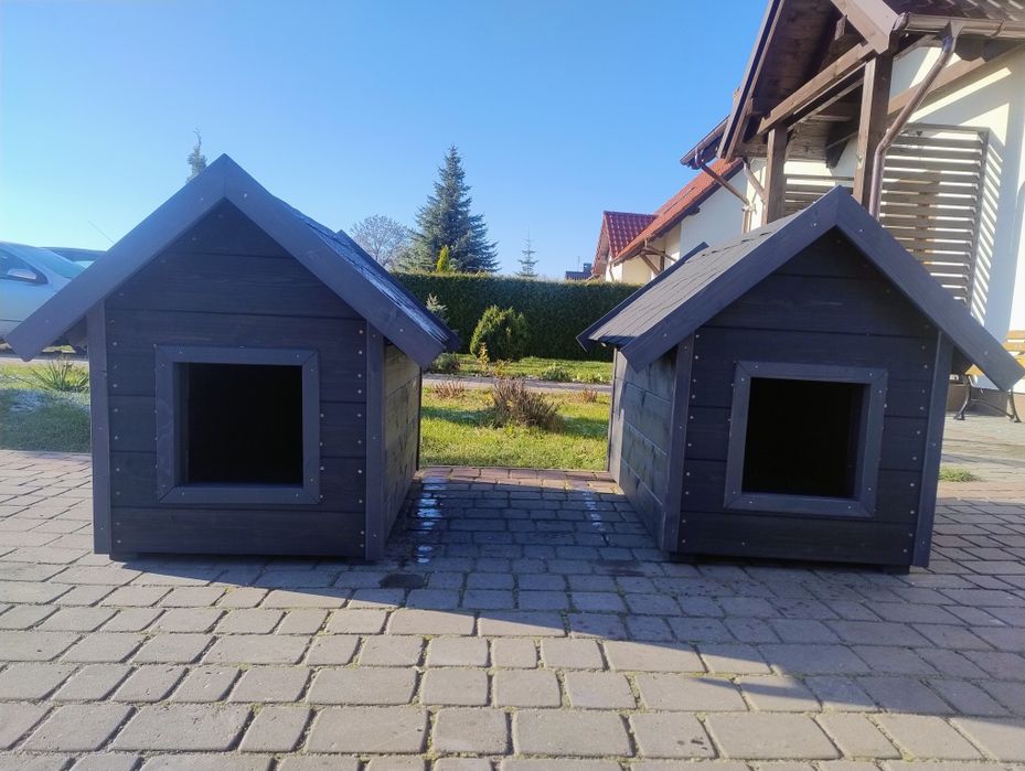 Domek Buda Psa Ocieplana Dach Gont Bitumiczny