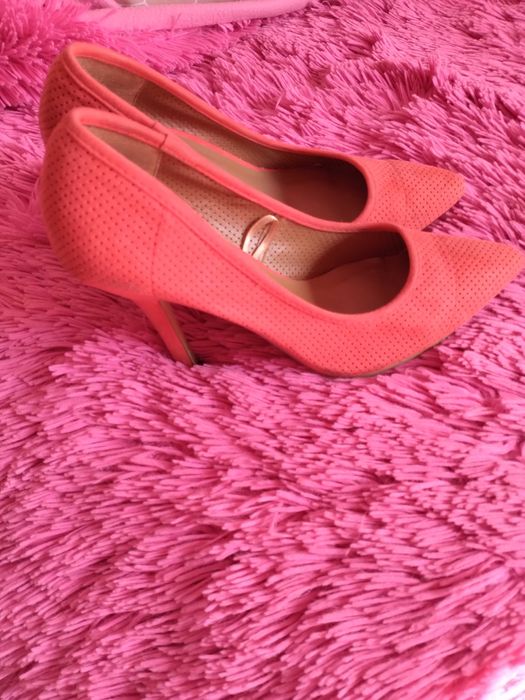 Sapato feminino salmão