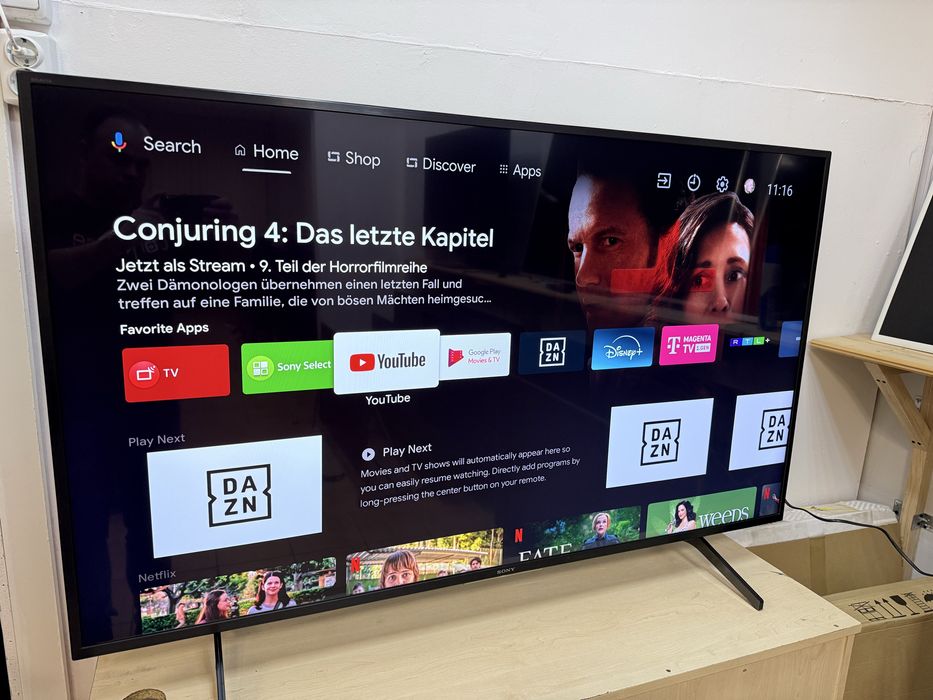 Телевізор Sony 55 дюймів.KD-55XF7596 Android Smart TV 4K UHD