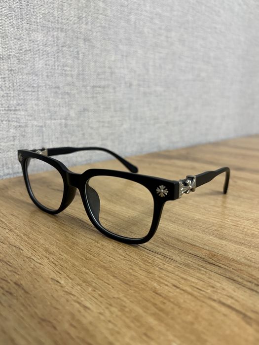 Okulary chrome hearts czarne