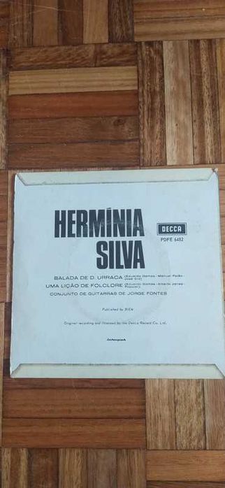 Vinil - Hermínia Silva – Uma Lição De Folclore