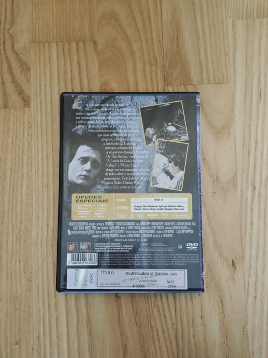 Eduardo Mãos de Tesoura DVD