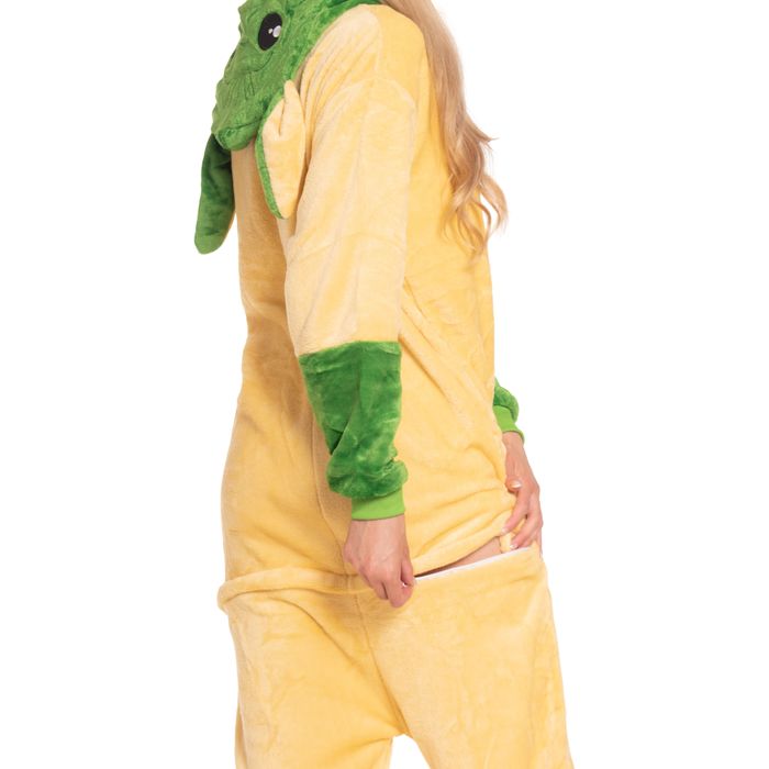 Piżama Damska Kigurumi Onesie Star Wars Yoda Żółty 155-165 cm M