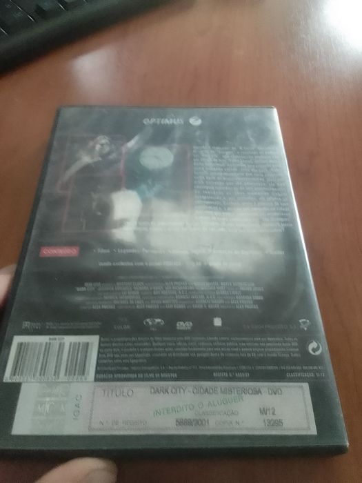 Dvd dark city cidade misteriosa