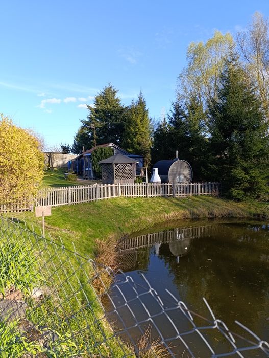Domek na Kaszubach,BALIA sauna JACUZZI,staw, wieś