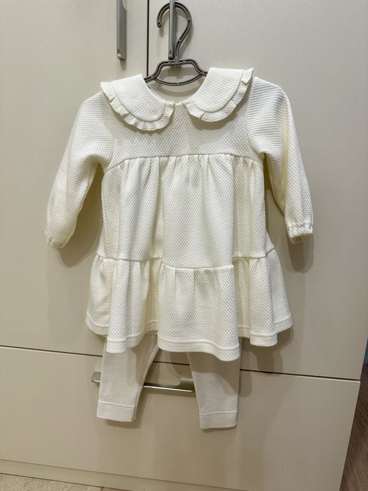 Сукня, плаття з лосинами для дівчинки 86