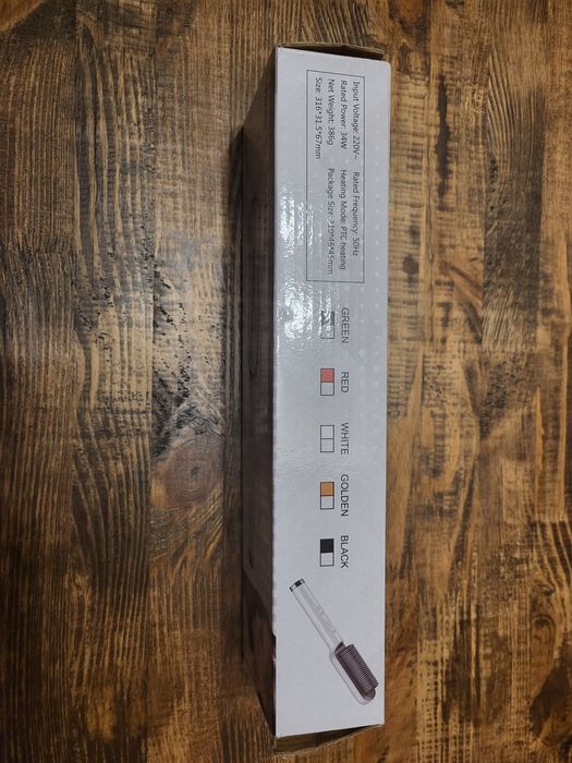 Гребінець-випрямляч для волосся 34Вт HQT-909B