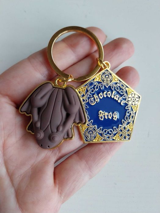 Porta chaves harry potter chocolate frog