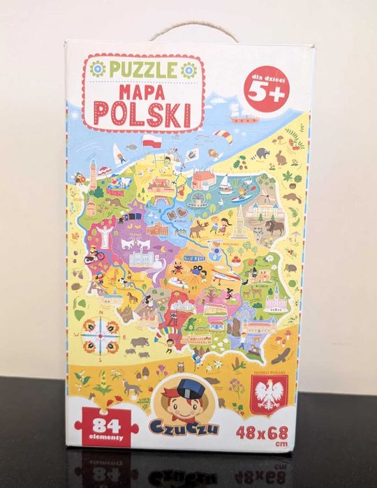 Puzzle Czuczu Mapa Polski