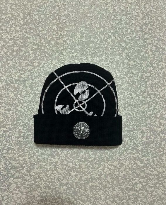 Шапка sort company біні real targer beanie black