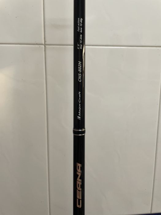 Cana spinning major craft CNS-802H  nova