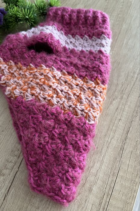 Sweterek dla psa xs alpaka moher merino handmade