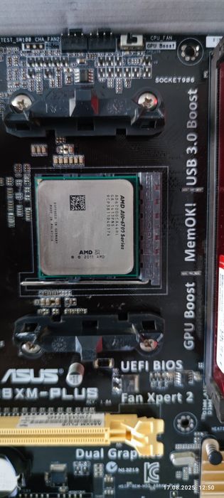 Материнская плата ASUS a88xm-plus+проц.+ОЗУ+видеокарта