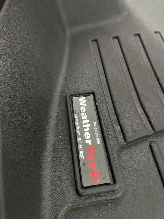 Коврики Weathertech Black для Audi A8. 19-23 г