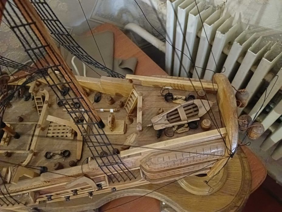 Модель линейного корабля Полтава