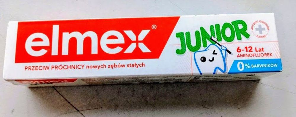 Elmex Junior pasta do zębów 75 ml 5 szt.