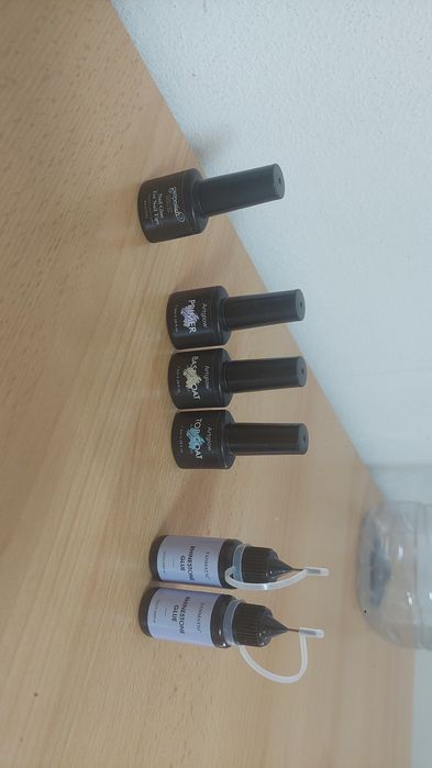 Kit unhas semi permanente