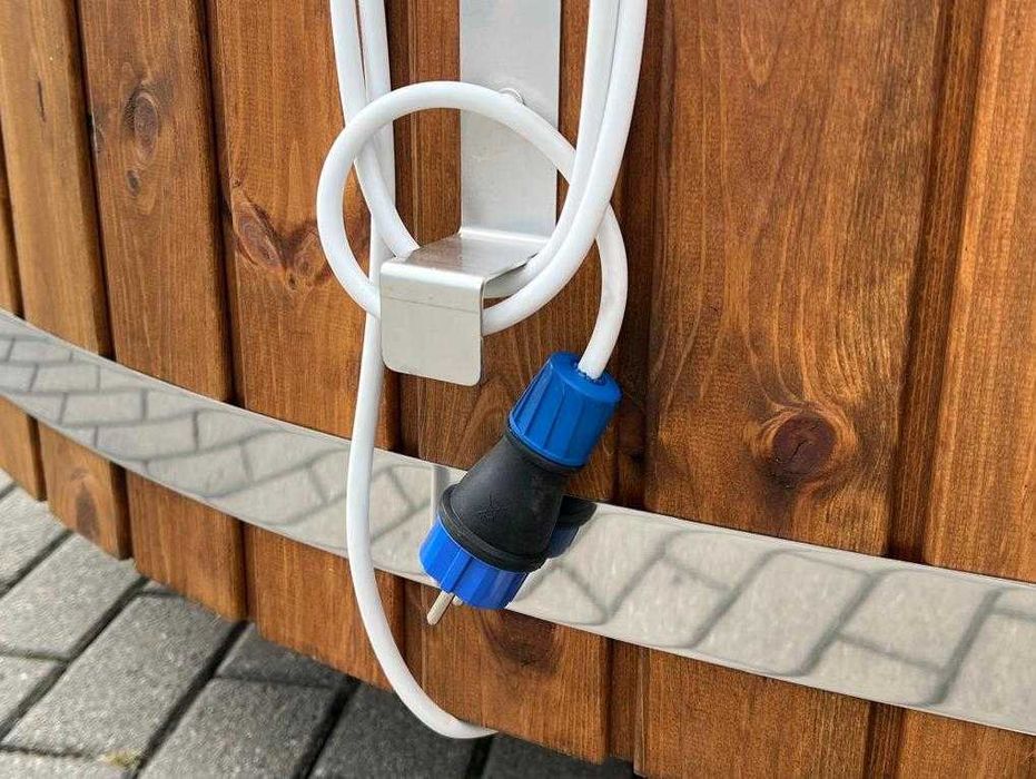 Balia bania jacuzzi termo pokrowiec gratis 4-6 osób piec zewnętrzny