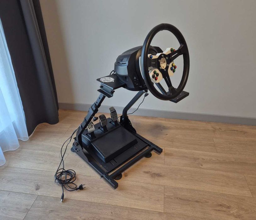 Zestaw do SimRacingu - Thrustmaster T300RS + T3PA + stojak / stelaż + kierownica 350 mm