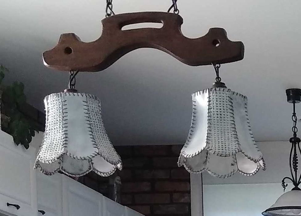 Lampa żyrandol w stylu vintage