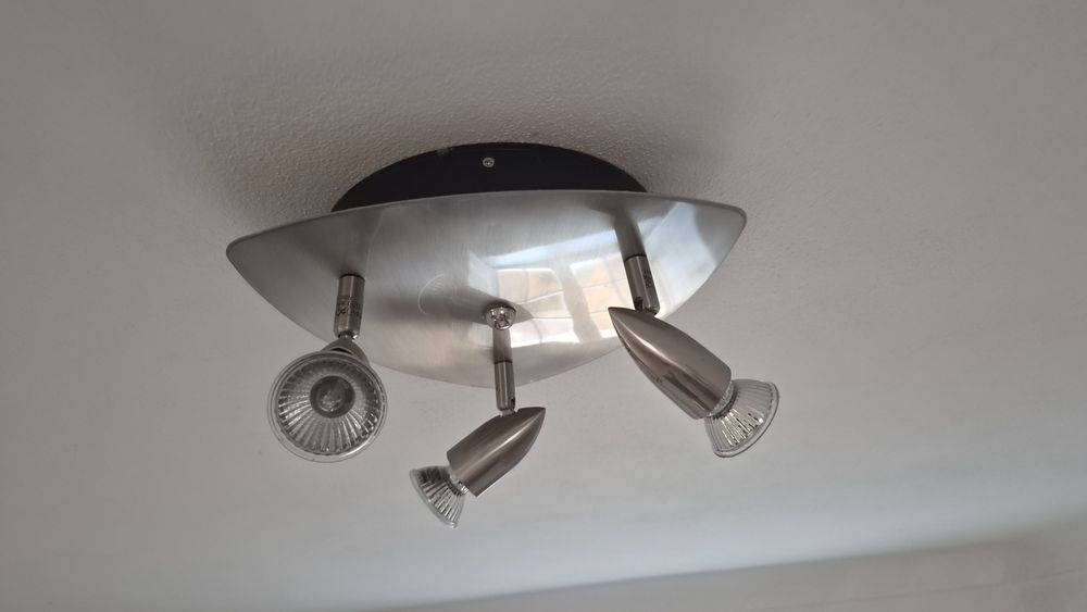 Candeeiro de teto em Inox