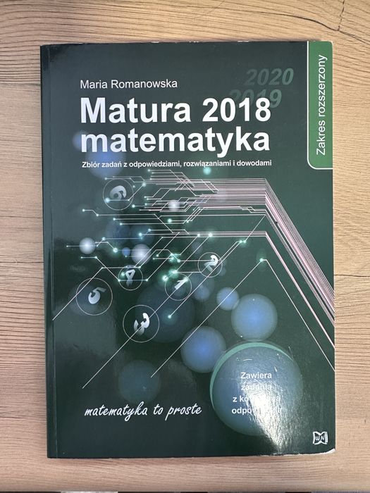Książka do matury rozszerzonej matematyka