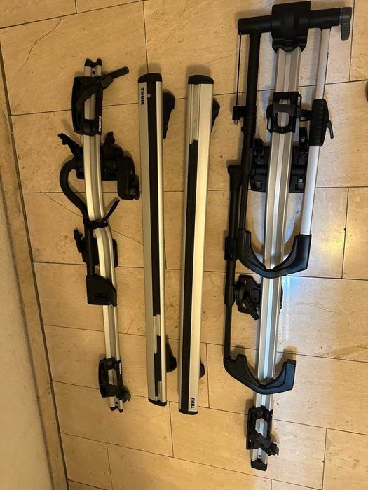 Thule Wingbar Evo + Upride + Proride - bagażnik dachowy na rowery