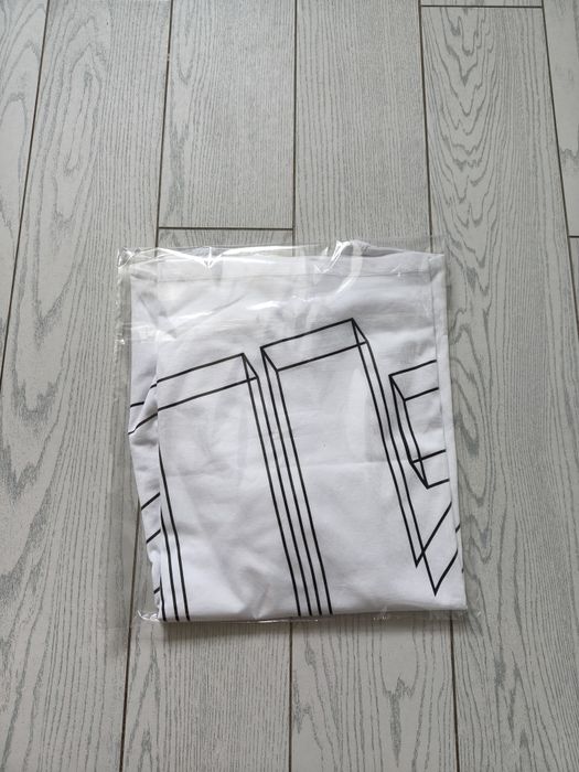 Koszulka męska 4F biała M z mega logo oversize 192