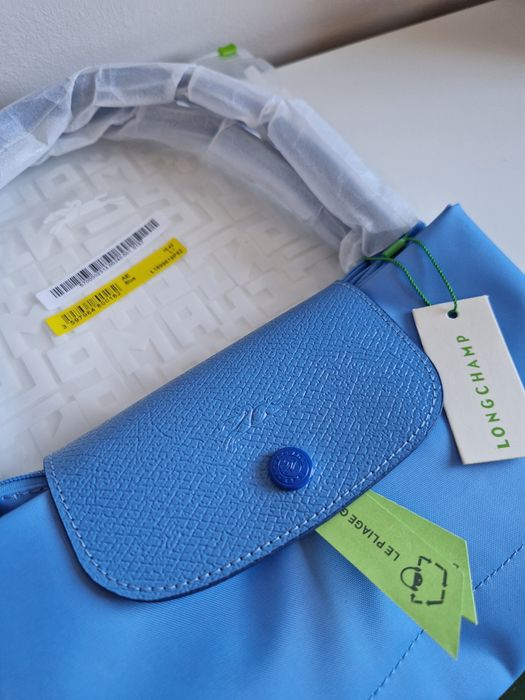 NIEBIESKA/ BLUE Nowa torebka Longchamp roz L
