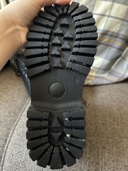 Шкіряні берци (нові, 1 раз взуті)