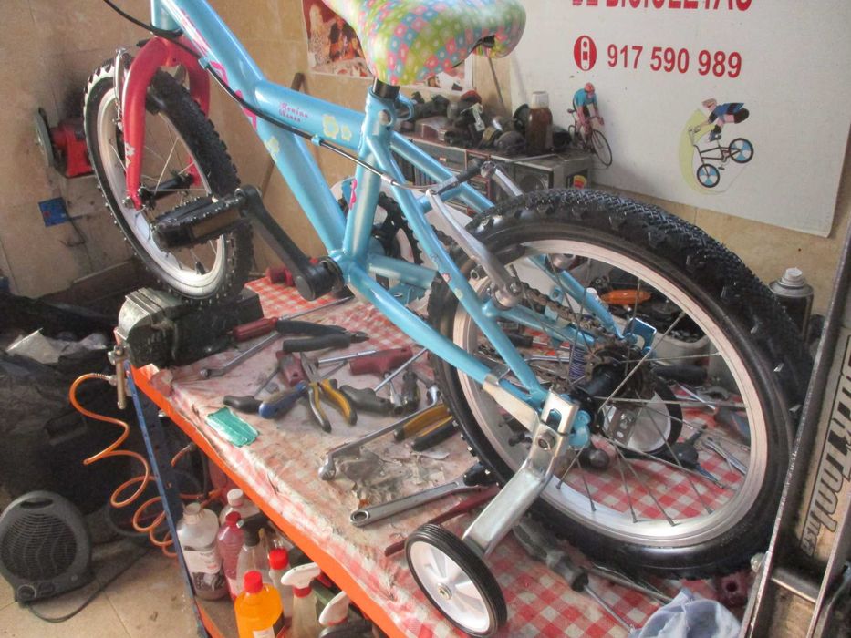 Bicicleta Criança 3-5 anos c/ rodinhas