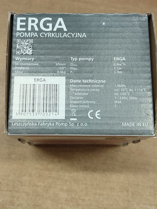 Pompa cyrkulacyjna LFP Erga nowa