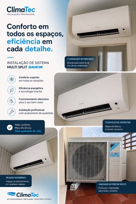 Instalação Ar Condicionado