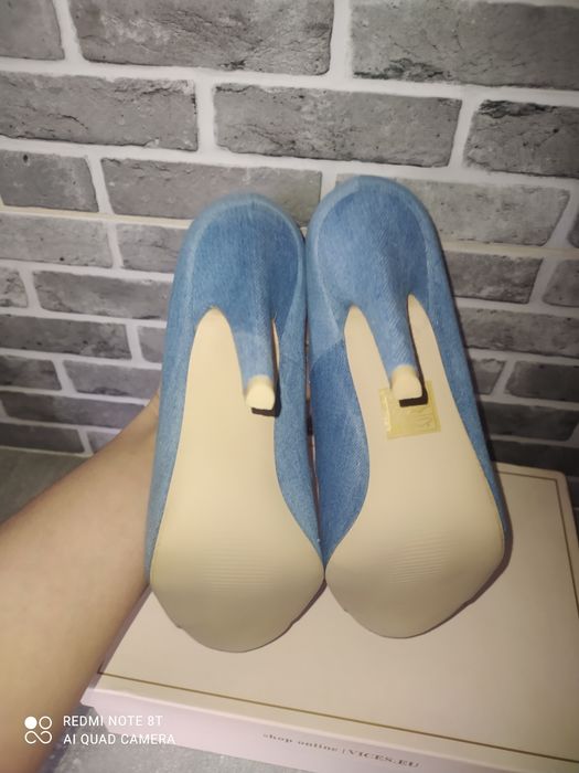 Buty na obcasie 37 38 rozmiary szpilki obcasy czółenka usta jeans