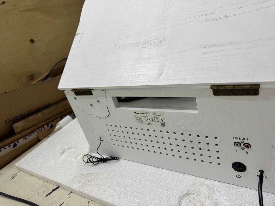 Виниловый проигрыватель ретро FM/USB/BT/CD/AUX Auna Belle Epoque 1908 DAB