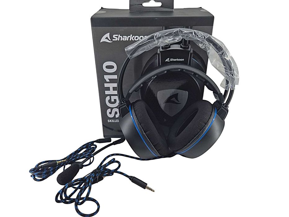 Słuchawki przewodowe nauszne sharkooon skiller SGH10