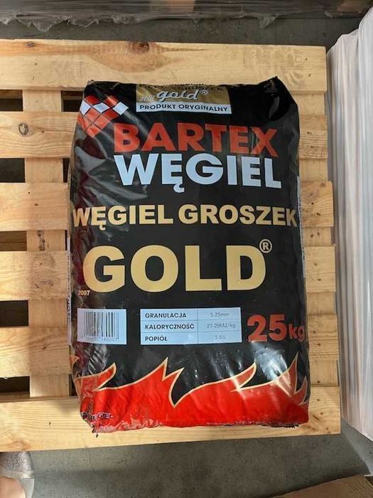 groszek  Gold 25 kg węgiel