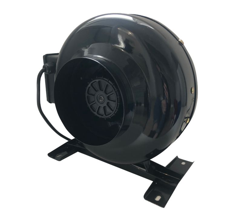 Wentylator kanałowy PROMIENIOWY metalowy 200mm łożyska kulkowe 940m3/h