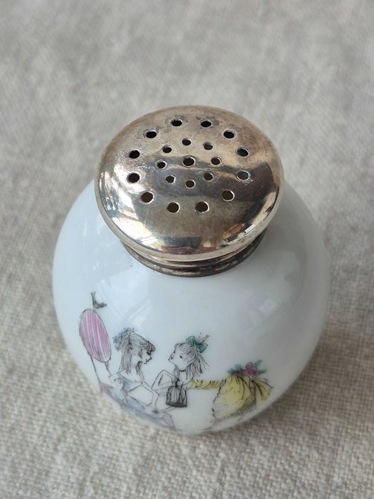 solniczka Thomas, ręcznie malowana, 835 Ag