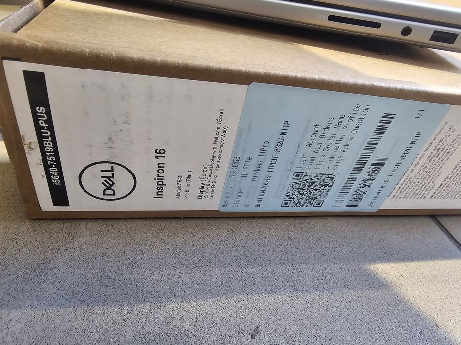 16" Touch Dell 5640 Ultra 7 150U/32Gb/1Tb/новий