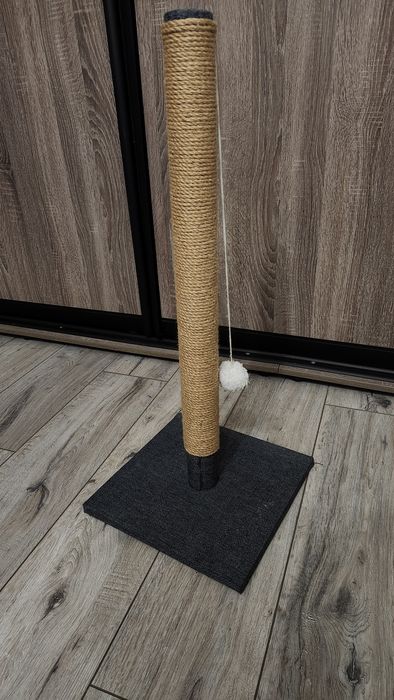 Дряпка для кота + іграшка з котячою м'ятою