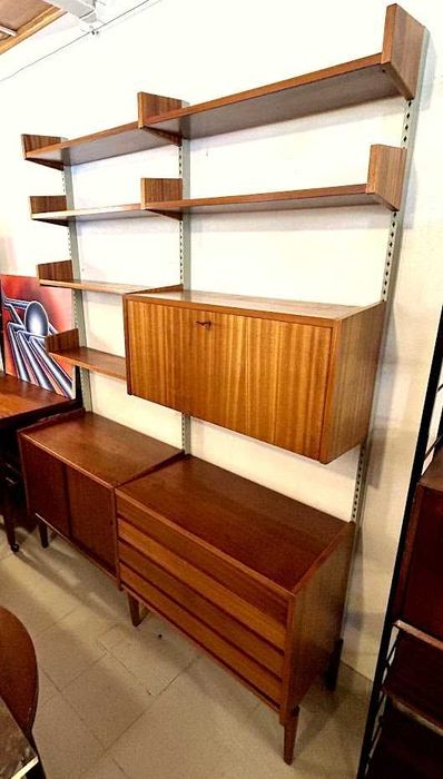 Estante dupla olaio vintage + 163comp x 20prof x 30prof x 40p x 211a