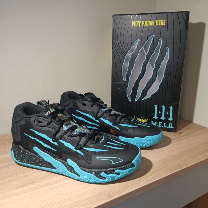 Puma MB.03 "Blue Hive" r. 46 (30 cm) Black - Bright Aqua
