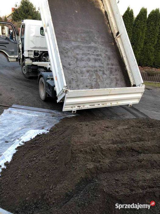 Ziemia ogrodowa nieprzesiewana/Ziemia pod trawnik/ Czarnoziem/ Auta 4/5/6/20 ton