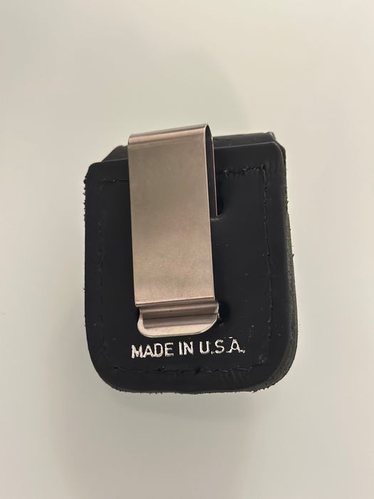 Estojo em couro para isqueiro, Zippo