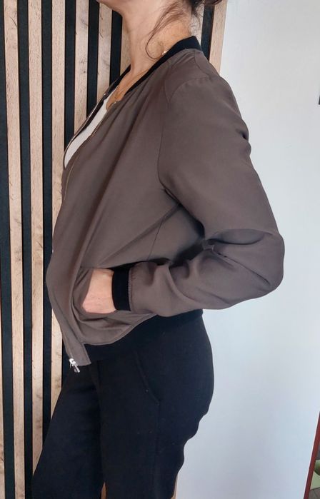 Kurtka bomberka khaki New Look