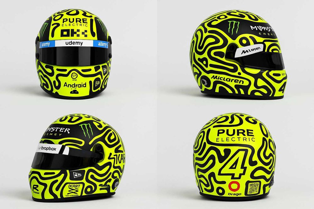 Capacete Réplica F1