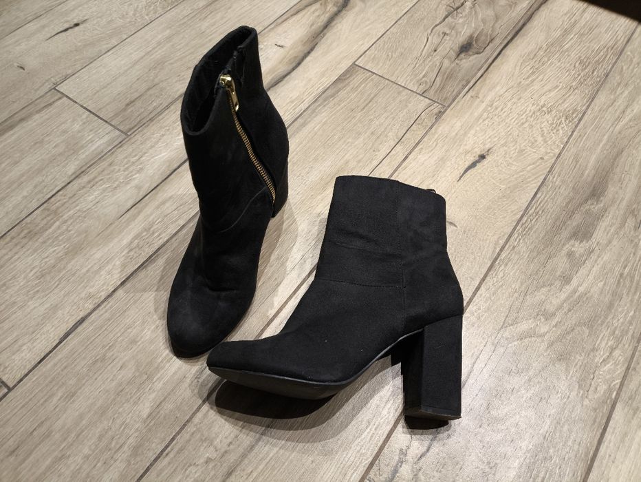 Botki na obcasie H&M 37