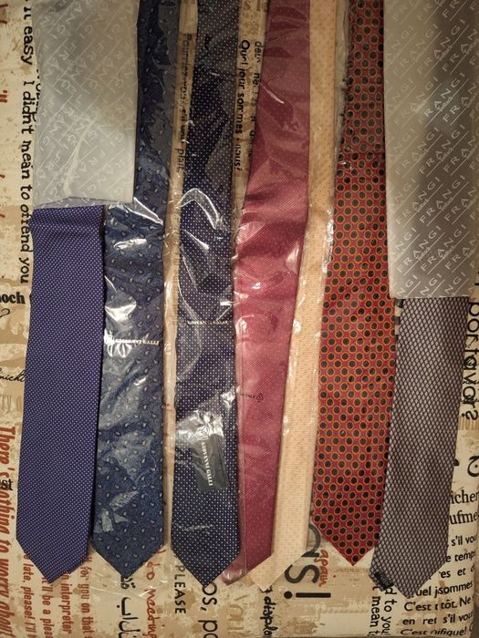 Нові шовкові краватки галстуки Tiffany, Giovanni Galli, Tie Rack,