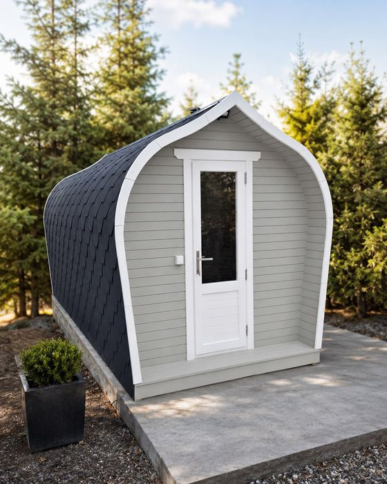 Sauna 4,2m przedsionek piec led rgb banja - dostępna!
